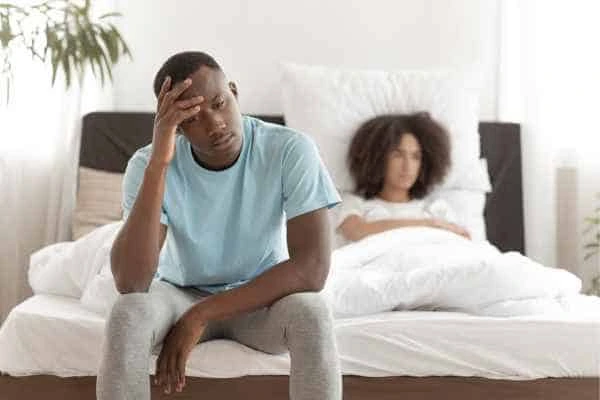 Man upset about ED symptoms Kensington
