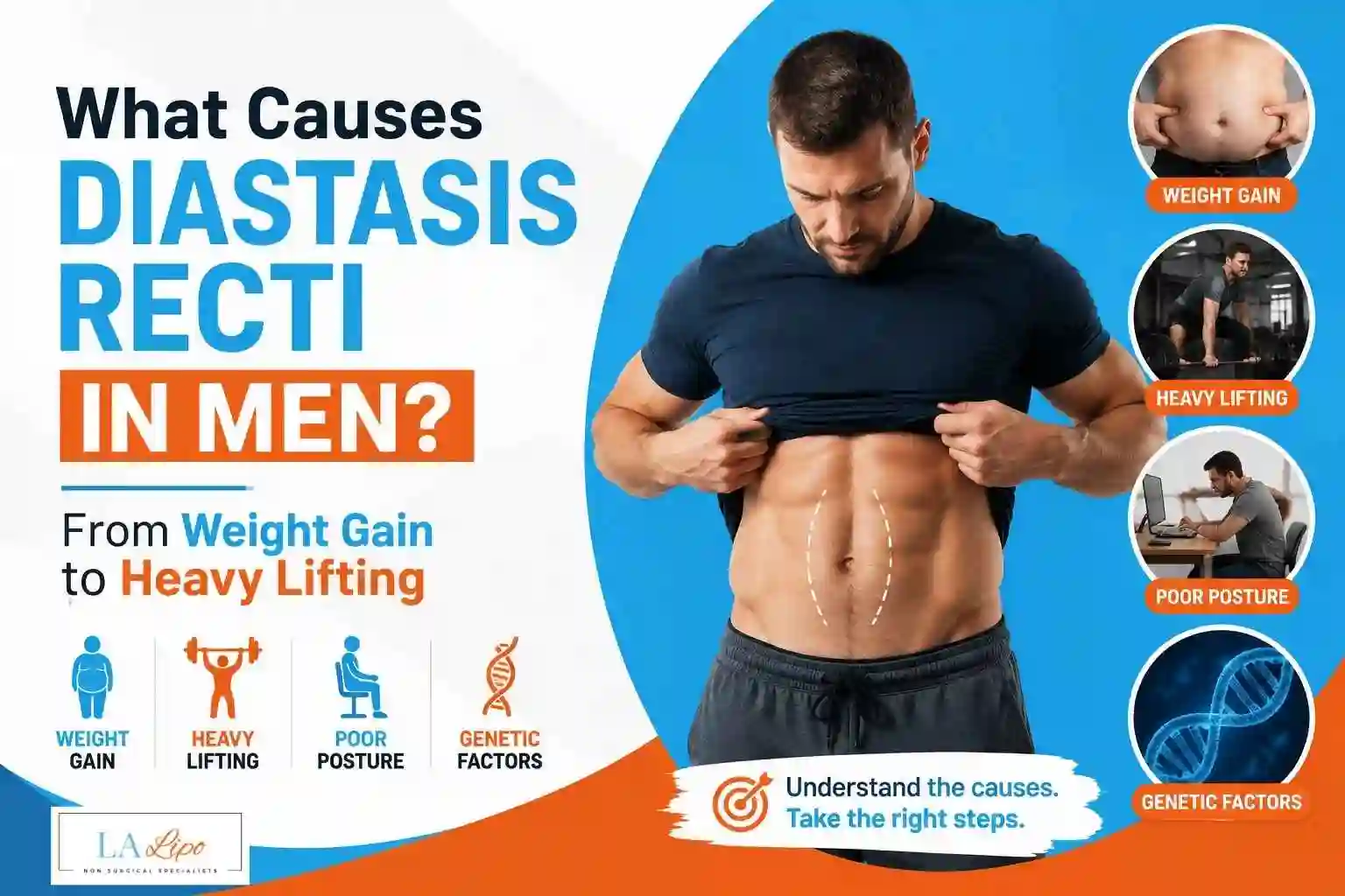 What Causes Diastasis Recti in Men? From Weight Gain to Heavy Lifting Kensington